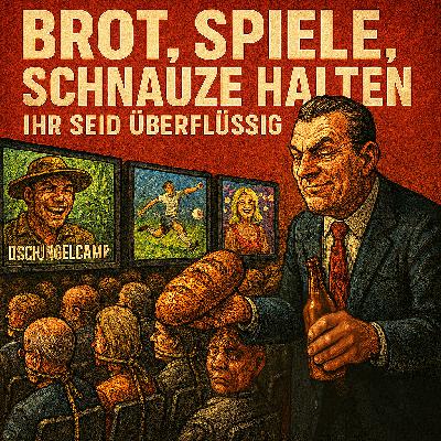 Brot, Spiele, Schnauze halten - Ihr seid überflüssig! Brot, Spiele, Schnauze halten - Ihr seid überflüssig!