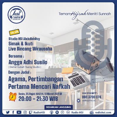 112. Agama, Pertimbangan Pertama Mencari Nafkah