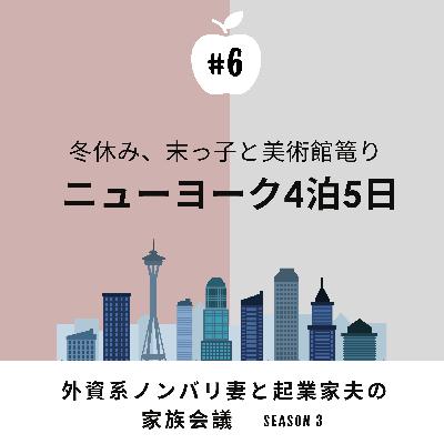 #6 末っ子のみを連れてのニューヨーク旅行　三人姉妹の末っ子だけを連れて美術館に篭った極寒の4泊5日