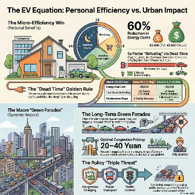 The Efficiency Myth: Time and Cost of Electric Mobility