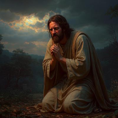 🙏 Christ In The Garden! Mark 14 With Commentary. 🥀️