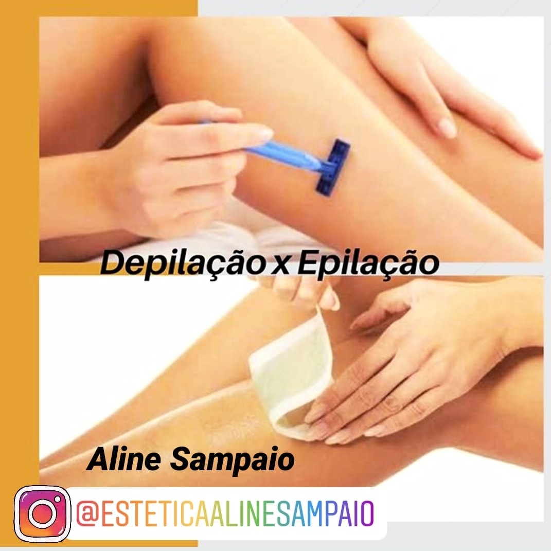 Depilação X Epilação