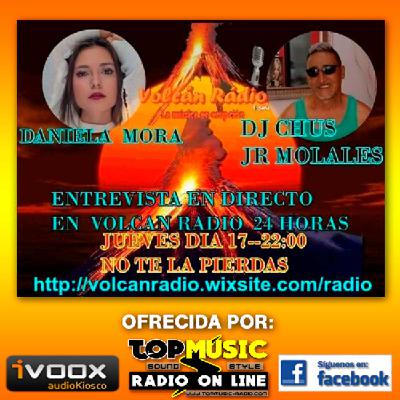 Entrevista a Daniela Mora por Chus Jr de Volcan Radio