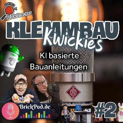 Klemmbau Kwickies #2: KI basierte Bauanleitungen