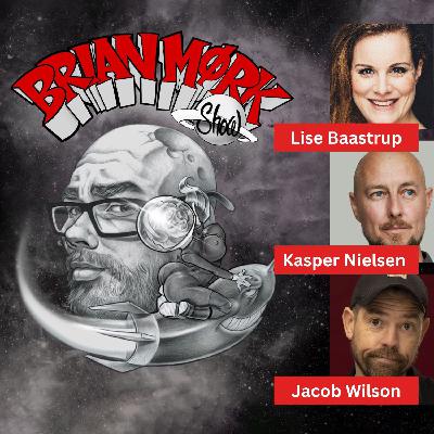 Brian Mørk Show #611: Live fra Comedy Zoo m. Lise Baastrup & Kasper Nielsen & Jacob Wilson