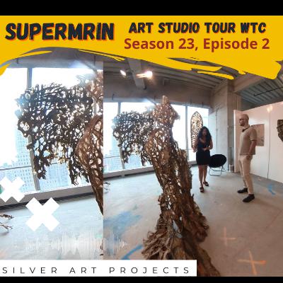 Supermrin - Art Studio Tour at Silver Art Projects Residency - WTC, NYC (Season 23, Episode 2) Supermrin - Art Studio Tour at Silver Art Projects Residency - WTC, NYC (Season 23, Episode 2)