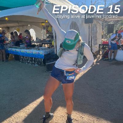 staying alive at javelina jundred