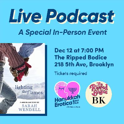 Hanukkah Erotica Book Club LIVE at the Ripped Bodice 2024 - Video Podcast episode