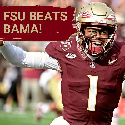 REACTION: Florida State DESTROYS Alabama Crimson Tide