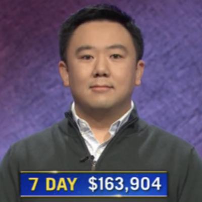 7-time Jeopardy! champion Brian Chang