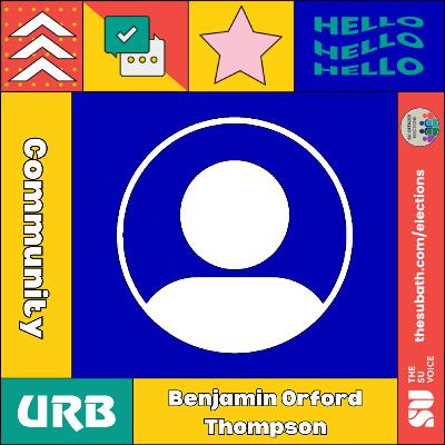 URB Interviews Benjamin Orford Thompson - Community Officer Candidate 2024