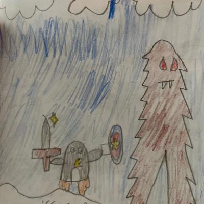 Sir Penguin and the Beast