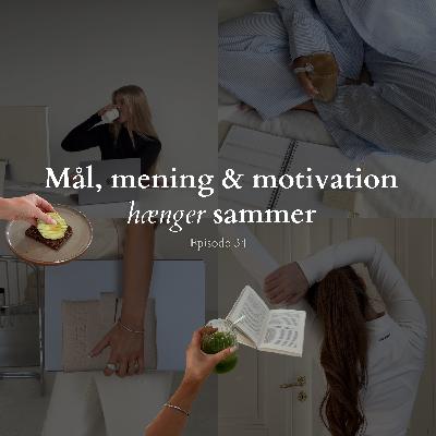 Mål, mening og motivation - hvorfor alle tre hænger sammen
