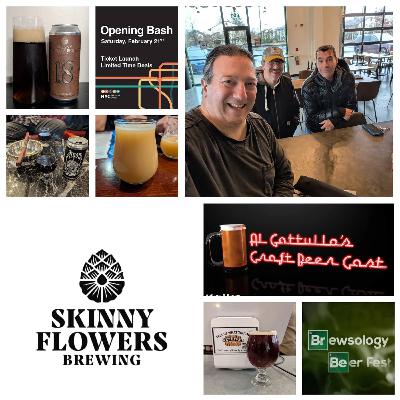 AG Craft Beer Cast Skinny Flowers Brewing AG Craft Beer Cast Skinny Flowers Brewing