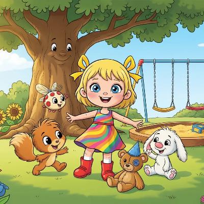 Poppy's Playground Surprise - By StoryBee Tales - Bedtime Stories for Kids