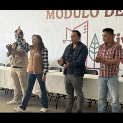 CONAVI LLEVA A TERRENATE PROGRAMA DE VIVIENDA SOCIAL: ENTRE PROMESAS DE BIENESTAR Y EXIGENCIA DE TRANSPARENCIA 🏠📑⚠️