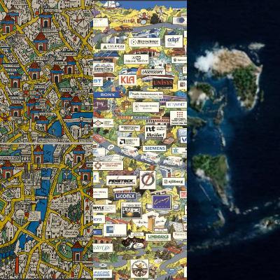 Three Advertising Maps