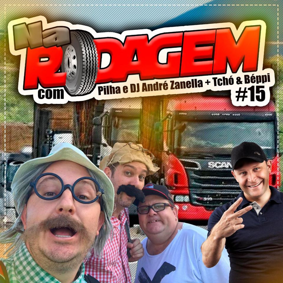 PODCAST NA RODAGEM 15 - PILHA E DJ ANDRE ZANELLA episode artwork