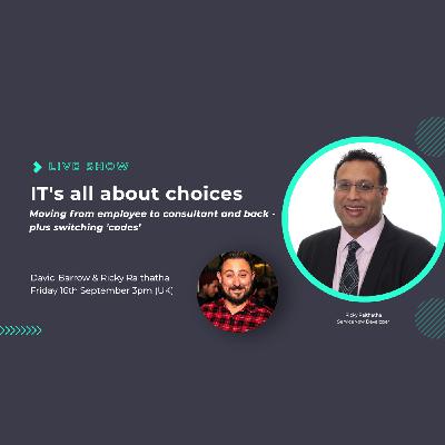 S1 Ep7: IT's all about Choices. Episode 7 with Ricky Raithaha S1 Ep7: IT's all about Choices. Episode 7 with Ricky Raithaha