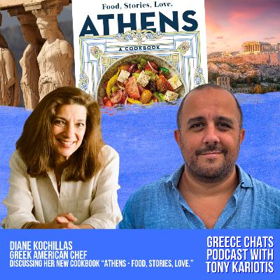 77. Diane Kochilas - Chef - Author of 'ATHENS: Food, Stories, Love' Cookbook. 77. Diane Kochilas - Chef - Author of 'ATHENS: Food, Stories, Love' Cookbook.