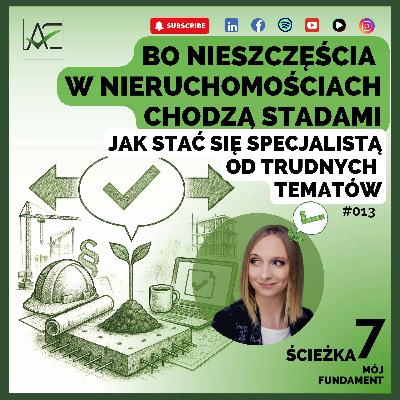 Bo nieszczęścia chodzą stadami. Jak stać się specjalistą od trudnych. tematów #013 Bo nieszczęścia chodzą stadami. Jak stać się specjalistą od trudnych. tematów #013