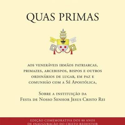 Carta Encíclica Quas Primas: sobre Cristo Rei