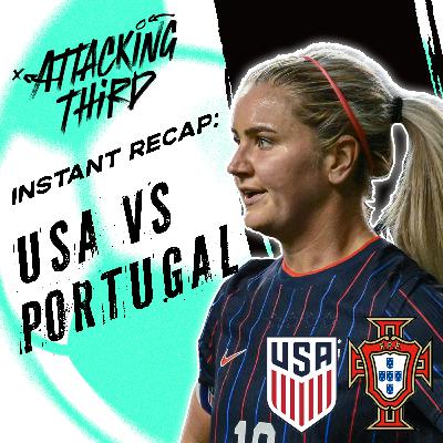 USWNT fall to Portugal: Set piece struggles and roster questions | USA vs. Portugal React & Recap (Soccer 10/23) USWNT fall to Portugal: Set piece struggles and roster questions | USA vs. Portugal React & Recap (Soccer 10/23)