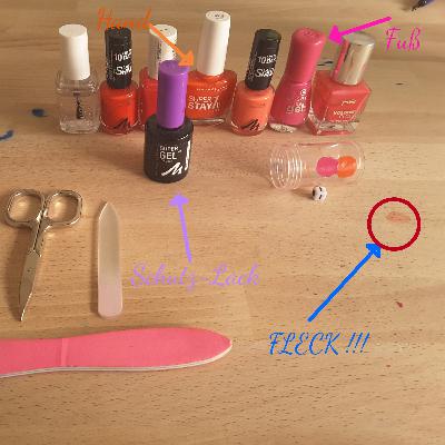 Der Tag+Finger/Fuß-nägel machen Der Tag+Finger/Fuß-nägel machen