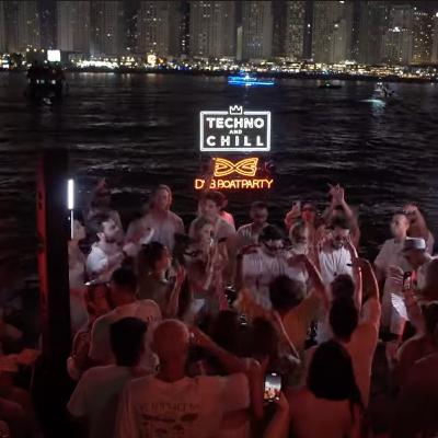 VICTHOR B2b NSI Live for Techno And Chill | Dubai Boat Party VICTHOR B2b NSI Live for Techno And Chill | Dubai Boat Party