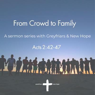From Crowd to Family: Monday saints not Sunday visitors