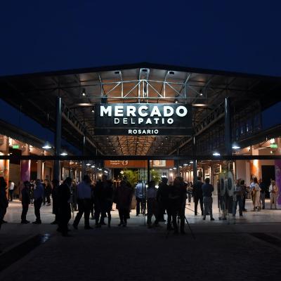 Charlamos con el director del Mercado del Patio. Luciano Durand. Bacanal