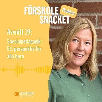 19. Specialpedagogik: ett perspektiv för alla barn