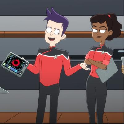 A Nerd Escape Podcast - Star Trek Lower Decks - S01E04 + E05 - Reaction