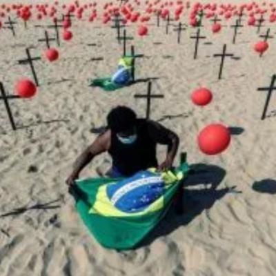 Opinión COVID-19 brasileño.