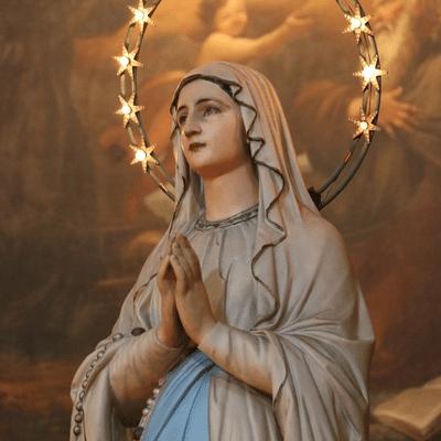 La alegría de la Virgen La alegría de la Virgen
