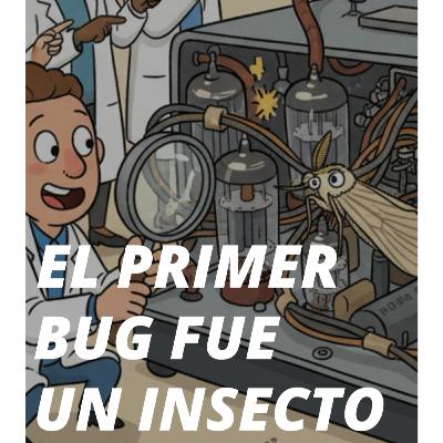El primer bug informático fue literal un insecto El primer bug informático fue literal un insecto