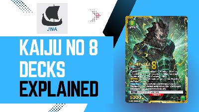 New Kaiju No. 8 Decks to Build in UNION ARENA