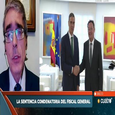 Horizonte El juez Villegas desgrana en ‘Horizonte’ el fallo que condena al ex fiscal general