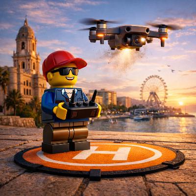 #157 Drones para Fotografiar: Composición, Ciudad y Permisos