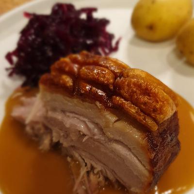 Matpodden - Den perfekte ribba - Svineribbe med rødkål og brunsaus