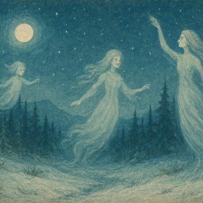 Winter Spirits & Folklore of the Scottish Highlands: Sleep Story | Scottish Folklore