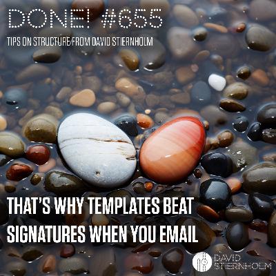 That's why templates beat signatures when you email That's why templates beat signatures when you email