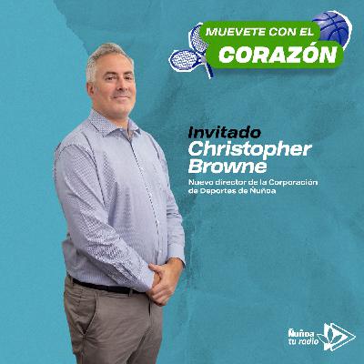 Christopher Browne, nuevo director de la Corporación de Deportes de Ñuñoa