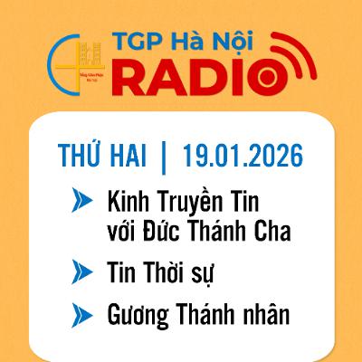 Thứ Hai ngày 19/01/2026