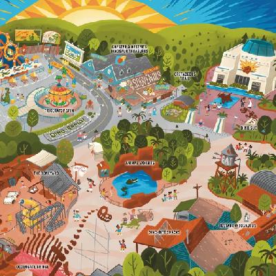 Countdown to Extinction! Diggin' for Insights in DinoLand USA