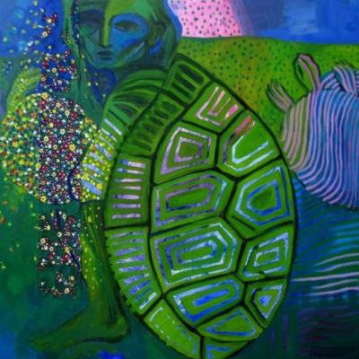 Chelone - The nymph who became a turtle Chelone - The nymph who became a turtle