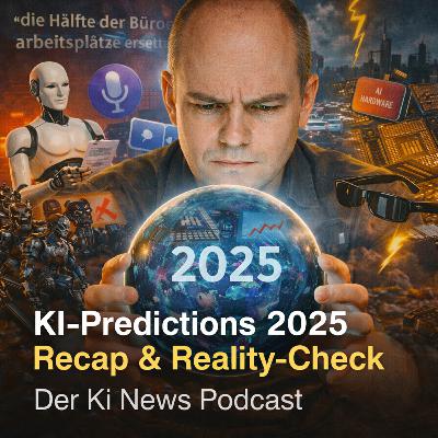 KI-Predictions 2025 – Recap & Reality-Check | AI Agents, Sprachinterfaces, Video-KI, Stromkosten, KI Hardware und humanoide Roboter KI-Predictions 2025 – Recap & Reality-Check | AI Agents, Sprachinterfaces, Video-KI, Stromkosten, KI Hardware und humanoide Roboter