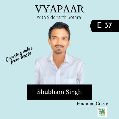 EP37: Solving the problem of agricultural waste w/Craste's Shubham Singh EP37: Solving the problem of agricultural waste w/Craste's Shubham Singh