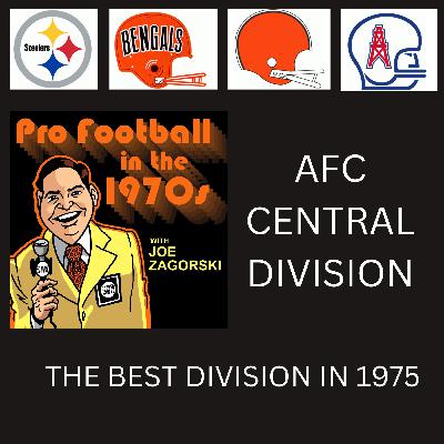 The Best NFL Division in 1975 (AFC Central)