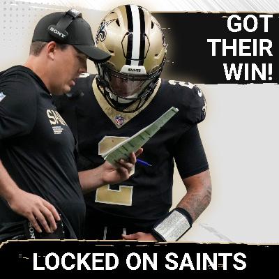 VICTORY MONDAY: New Orleans Saints' Kellen Moore, Spencer Rattler IGNITE Superdome In First Win
